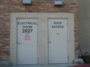 Commercial Lock Repair - Electrical Room Door